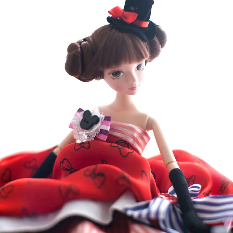 Kurhn Doll Classic Minnie Toys Fashion Girl Birthday Gift and Home Decoration Hobby Collection #6108 | Игрушки и хобби
