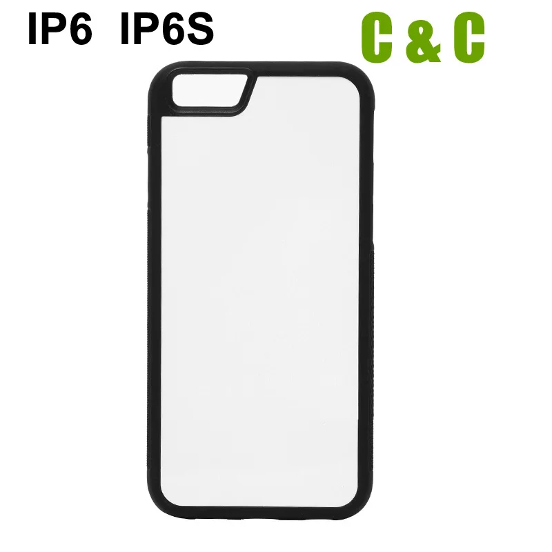 

2D Blank Sublimation Phone Case for Iphone 6 and Iphone 6s photo diy print phone case 500PCS Package