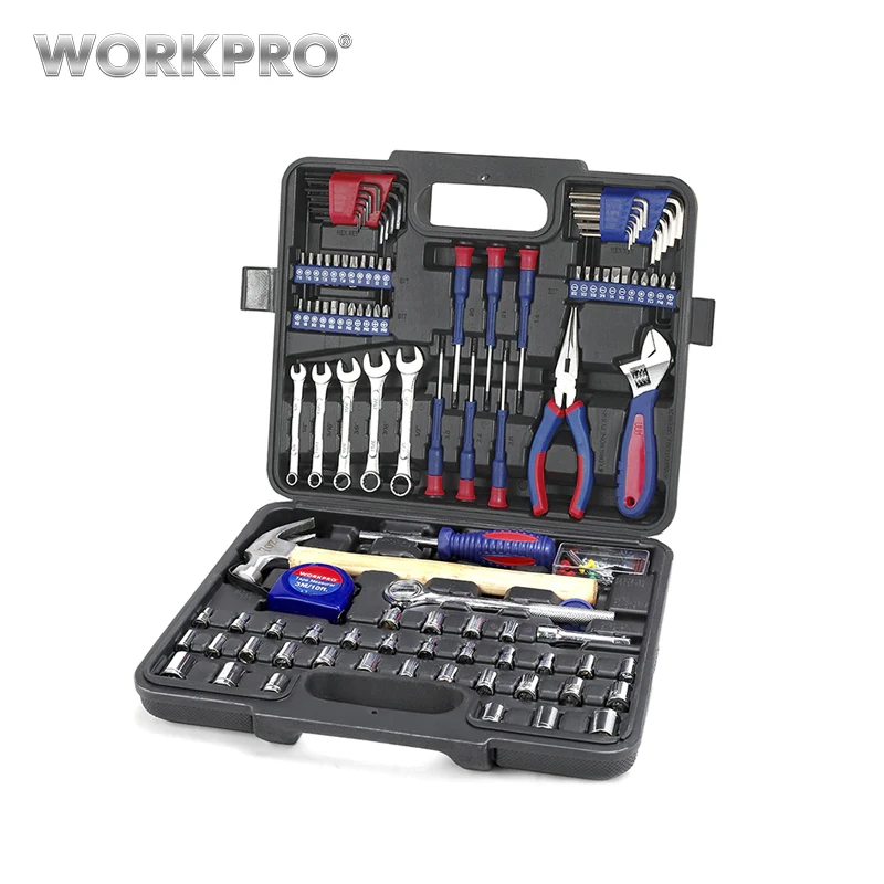 Набор инструментов 165 шт. WORKPRO W009042AE|Наборы ручных инструментов| |