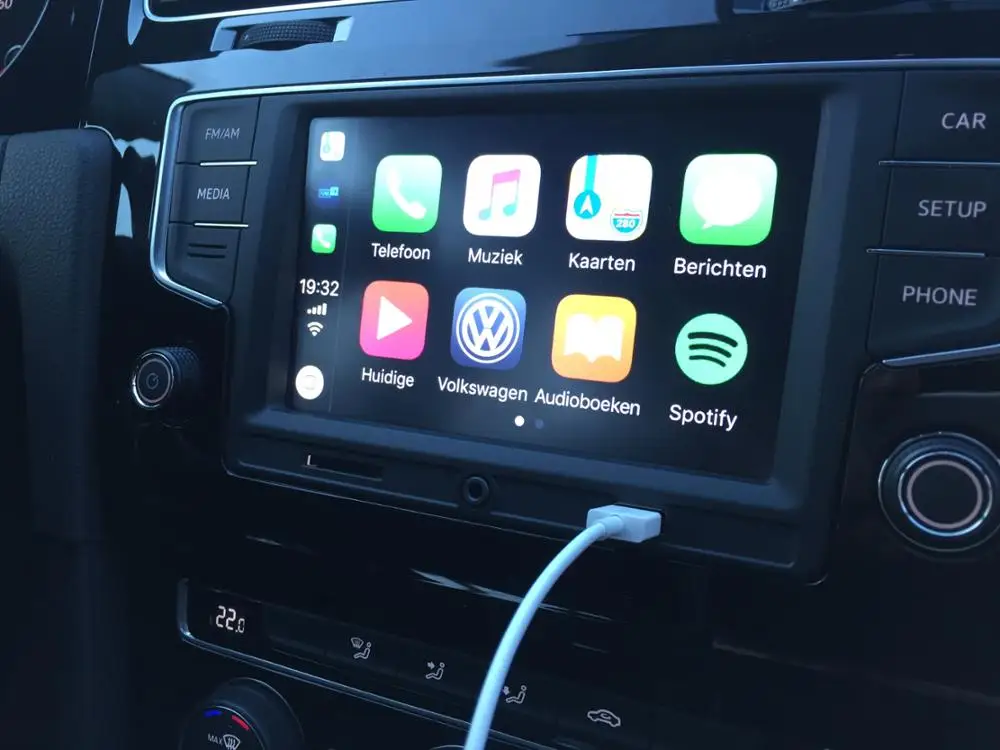 AIDUAUTO для VW Golf 7 MK7 VII Passat B8 MQB Tiguan Carplay 6 5 &quotΦ 5GD035280B 5GD 035 280 B|mib radio|golf mibradio golf |