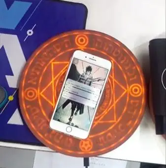 

10W Magic Array Wireless Charger Universal Qi Wireless Fast Charger Charging Pad for iPhoneX iPhone8 Samsung Note 5 Xiaomi7 2S