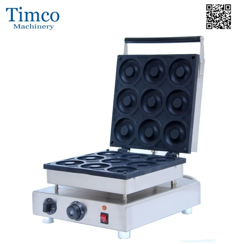 Donut Maker Machine 9PCS Big Frank Commercial Electric Donuts Making