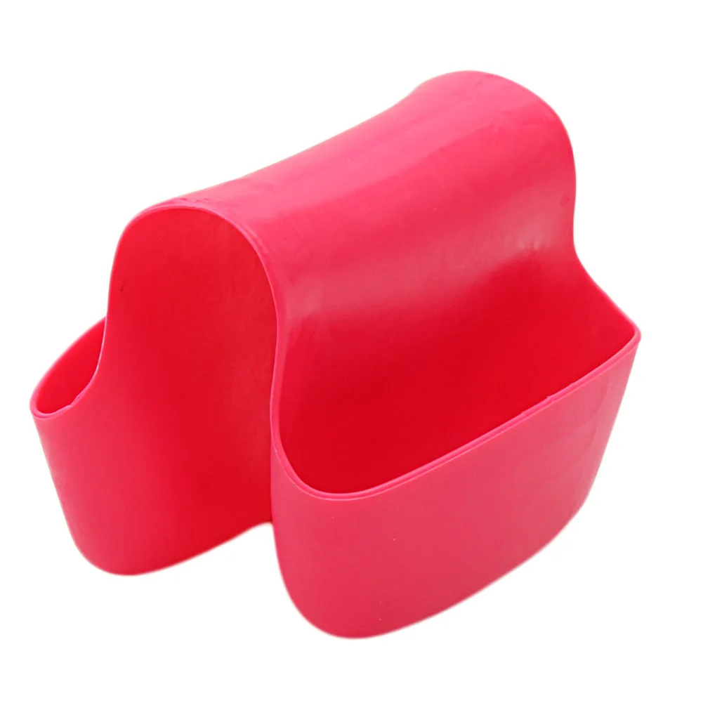 2017 Sink Dish Cloth Sponge Holder font b Storage b font Organizer Drain Bag Saddle font