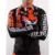 SOTF Tight elastic body-building clothes Tiger Muay Thai MMA Muay Thai boxing shirt Long sleeve "Signature" series Black orange