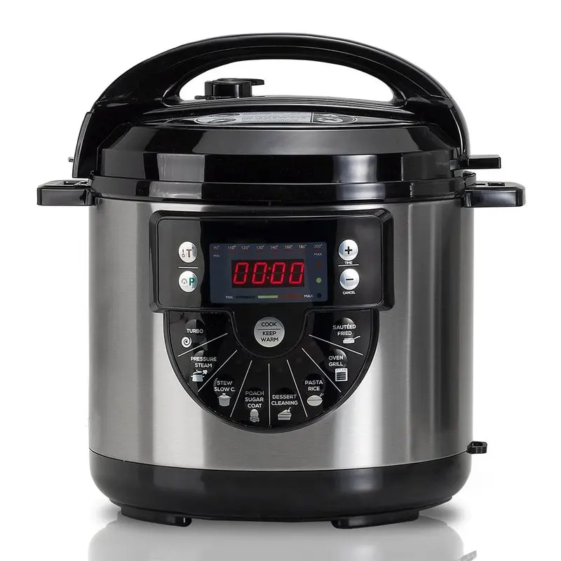 

Programmable pot 1000 W with Voice, capacity 6 LTr, 15 Menus cooking and second accessories for Frying