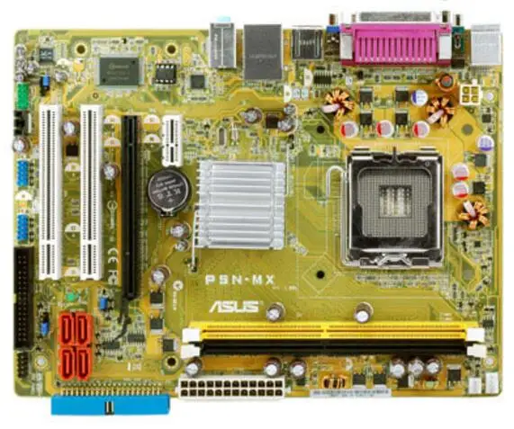 Для ASUS P5N-MX оригинальный использоваться для настольных ПК Разъем LGA775 DDR2 USB2.0 SATA2 |