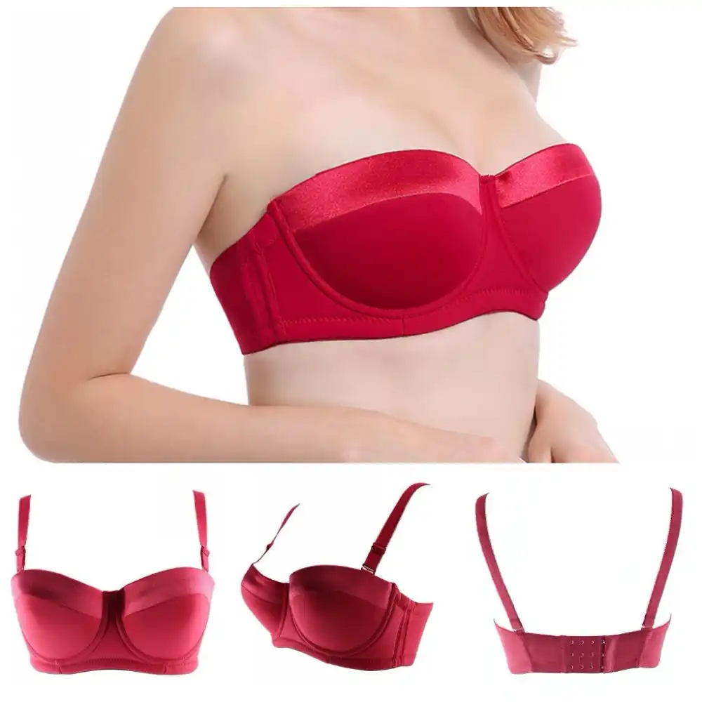 Strapless bra with removable straps Clearance