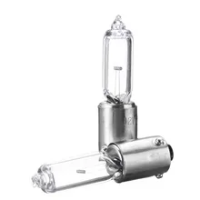 2 шт. 1156 BAY9S H21W галогенная лампа стоп-сигнал Индикатор сигнальная лампа автомобиля светильник лампы кварцевые Стекло галогенная Габаритные огни 12В 250LM