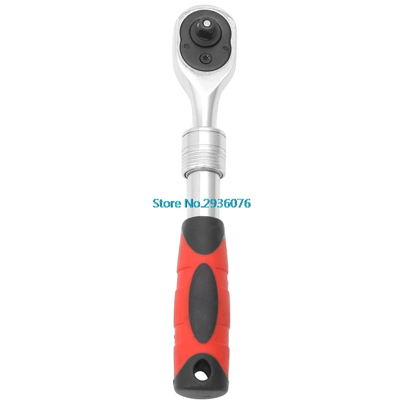 

OOTDTY 2019 New 1/4" Drive Extending Telescopic Shaft Ratchet Handle Socket Wrench Heavy Duty MAR20_0