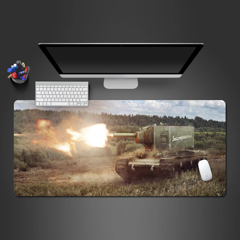 

World Of Tanks Mousepad Most Domineering Game Mouse Pad Best Player High Quality Large Personalized Mousepad Keyboard Pad Gifts