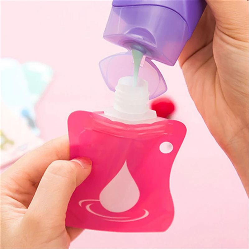 

2065 portable lotion bottle bottle of hand sanitizer travel soft packaging body lotion shampoo bottle