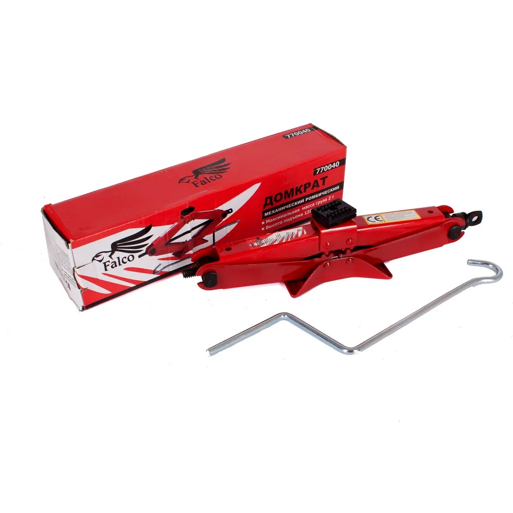  JACK FALCO hydraulic 1.5 t the height of lifting 100-393mm in the case knives high quality discount