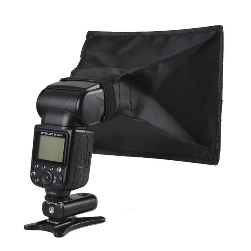 Portable Universal Flash Lamp Softbox Diffuser Speedlight Mini Soft Box Photography for SLR Camera for Canon Nikon Sony