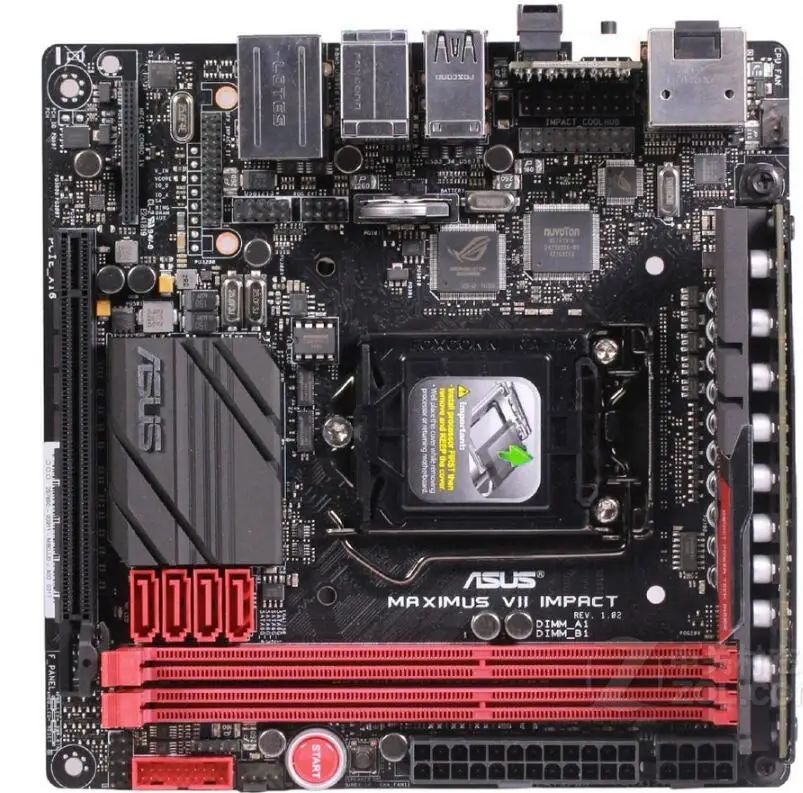 

Mini-ITX Socket LGA1150 PCIE3.0 USB3.0 SATA3 For ASUS MAXIMUS VII IMPACT Original Used Desktop for Intel Z97 Motherboard DDR3