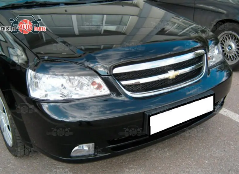 Брови для Chevrolet Lacetti 2004~ Седан для фар реснички ресницы пластиковые молдинги Декоративные Накладки для автомобиля Стайлинг