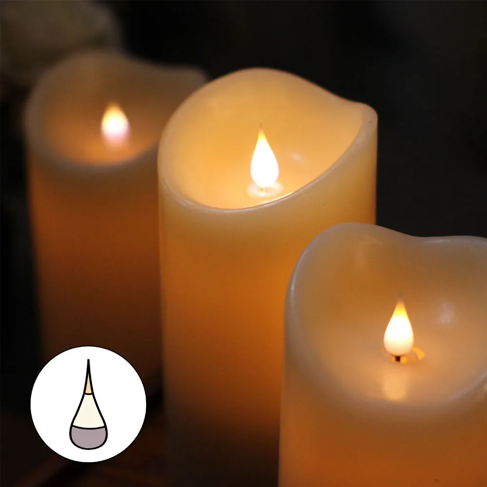 LM13001 FLAMELESS CANDLE HOME DECOR