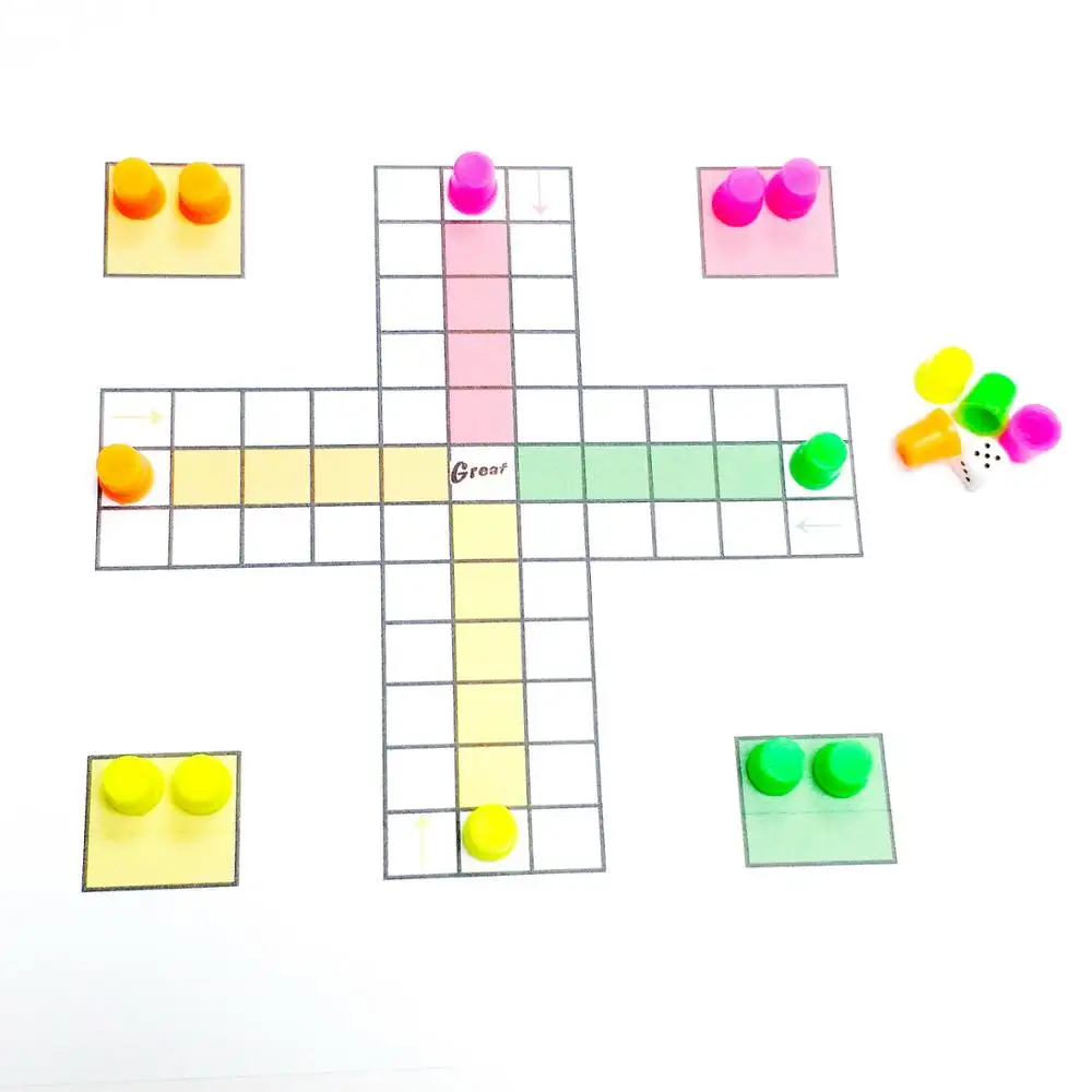 1 set Travel Pocket Game Ludo game Birthday Party Favors Pinata Toy Filler Holiday Boy Girl Kids Camping School Gift Bags | Дом и сад
