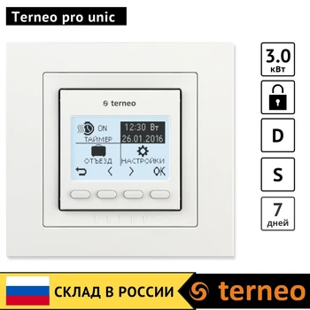 

Thermostat for floor Terneo pro unic temperature warm thermoregulator room thermal sensor underfloor heating controller 220v 16a