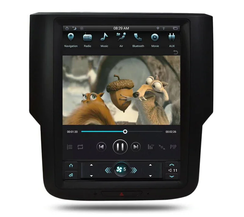 Discount Asvegen 10.4" Vertical Screen Android 7.1 Car Radio For Dodge Ram 2014 2015 2016 2017 GPS Auto Stereo Multimedia Player Headunit 0