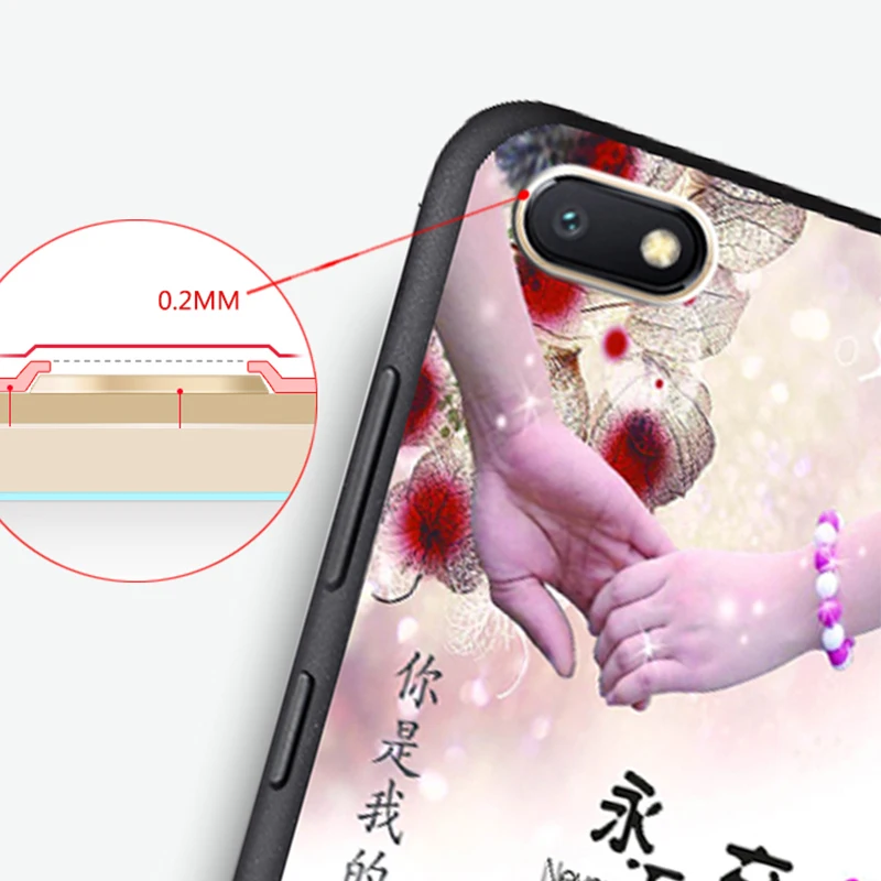 Xiaomi Redmi 6a Case Original Cover for Xiaomi Redmi 6a Case Bag Redmi 6a Cover Skin Wolf Fish Skull Fundas 100% 5