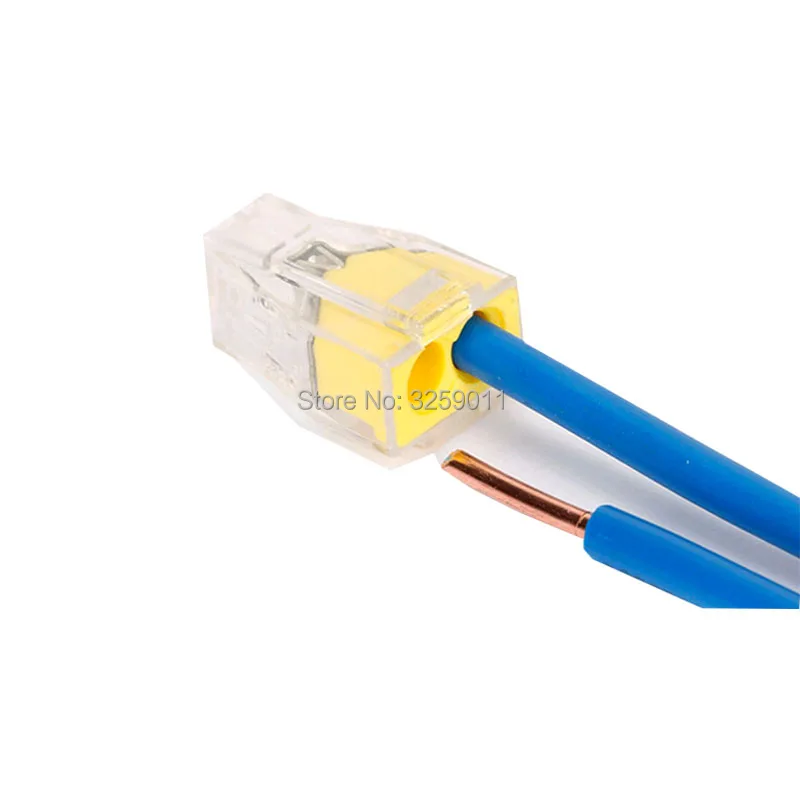 

1PCS 18-12 AWG 773-102 PCT-102 SUYEP Push in wire connector For Junction box 2 pin conductor terminal block 400V