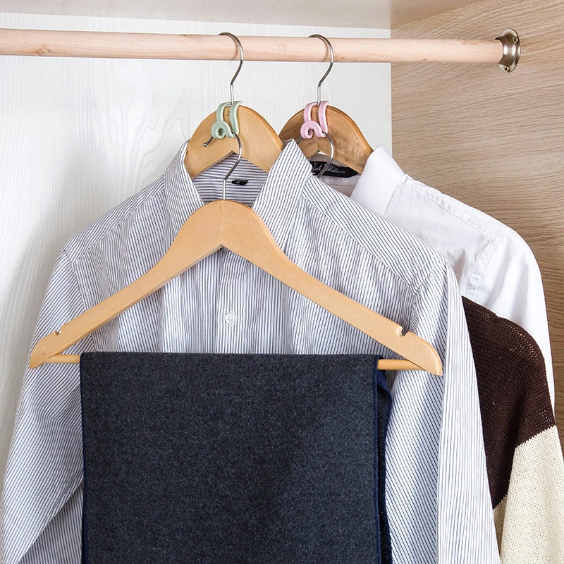 

2278 creative anti slippery hanger without scratch hook can be stacked mini small hook 5 installed Living household items