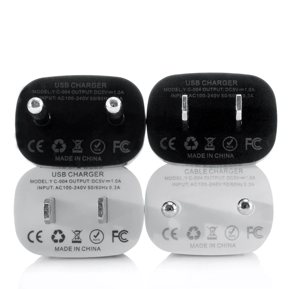 العالمي الهاتف المحمول شاحن 1A واحد ميناء متكامل رئيس USB مباشرة تهمة السفر شاحن للهاتف المحمول شاحن
