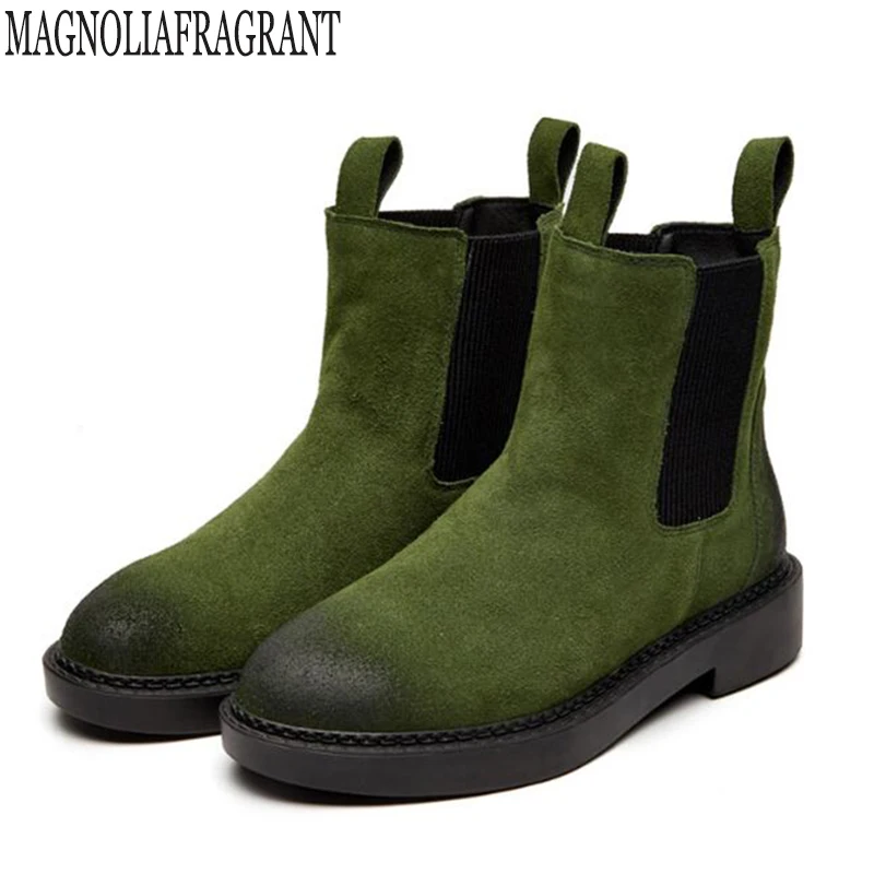 

2019 high quality flat boots Non-slip short boot fashion Ankle boots new style women boots genuine leather women shoes mm163