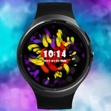 Lovers’ Men Women Multifunction Smart Watch Android IOS Wrist Phone MTK6580 1GB + 16GB Heart Rate Monitor Smarwatch With Camera