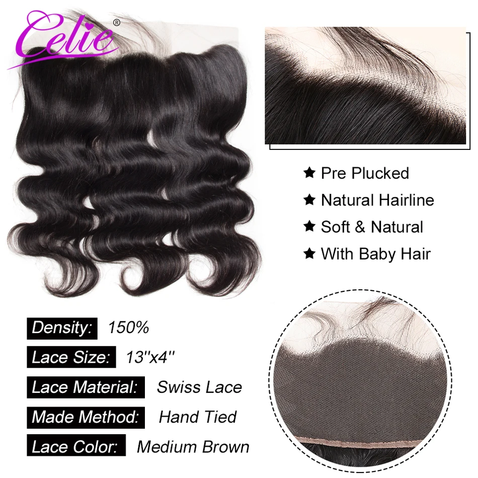 Celie-Hair-Brazilian-Body-Wave-Lace-Frontal-With-Bundles-Remy-Human-Hair-Bundles-With-Closure-3