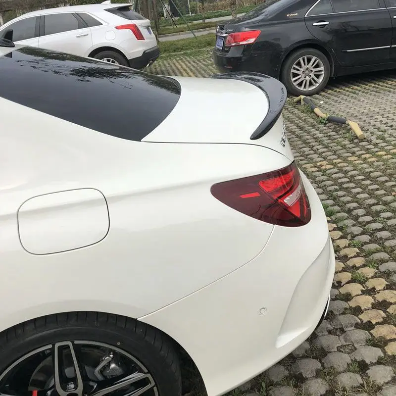 Для Mercedes CLA W117 AMG стиль Замена cf спойлер на задний багажник крыло для benz 2013 + 180 CLA200