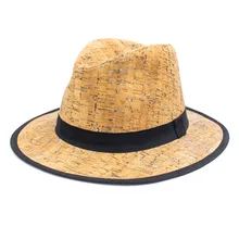 Пробка круглая шляпа, натуральная пробка с несколькими текстурами L-018