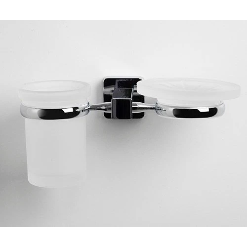 Держатель мыльницы и стакана WasserKRAFT Lippe K-6526