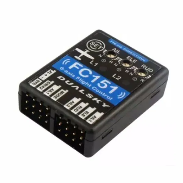 3 осевой Гироскопический стабилизатор DUALSKY FC151 система управления полетом для