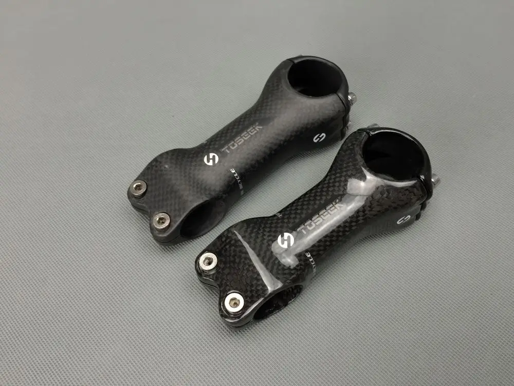 TOSEEK 3K Full Carbon Fiber 7 Degree Bicycle Stem Road Bike MTB Bicycle