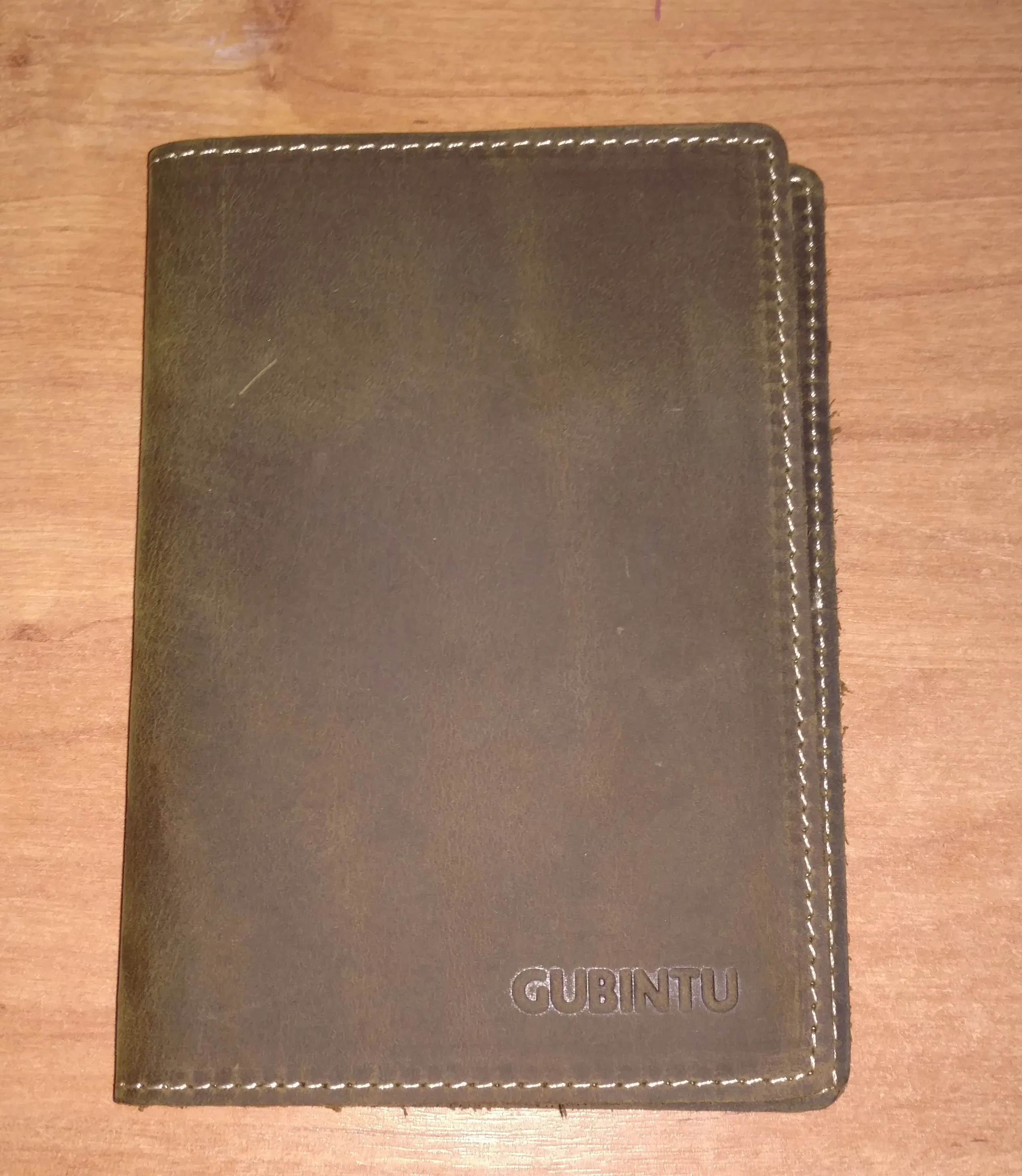 GUBINTU Travel Passport Cover Genuine Leather Passport Holder Rfid  Vintage Wallet for Document Cover Organizer --BIH043 PM49 photo review
