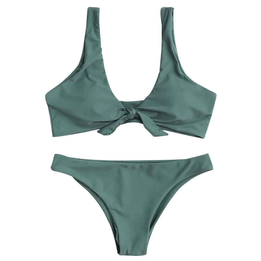 zaful scoop neck bikini