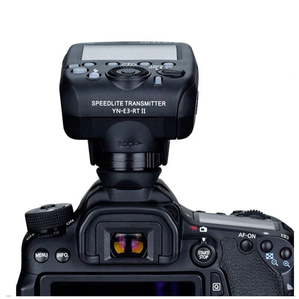YONGNUO YN E3 RT II пыленепроницаемый и водонепроницаемый TTL передатчик Speedlite с