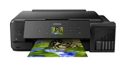 Epson EcoTank ET-7750, струйный, 5760x1440 dpi, 100 листов, A3, прямая печать, черный