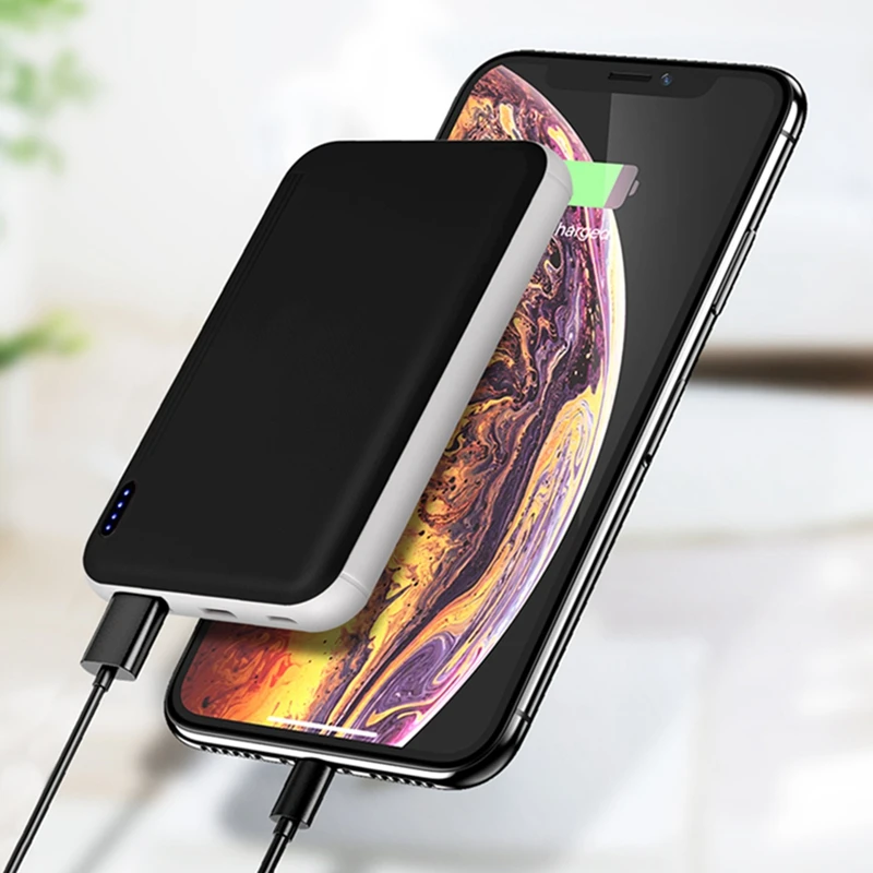 Mi ni power Bank 10000 мАч портативный внешний аккумулятор для iPhone X 8 7 6 samsung S8 S9 Xiaomi mi power bank мобильный заряд