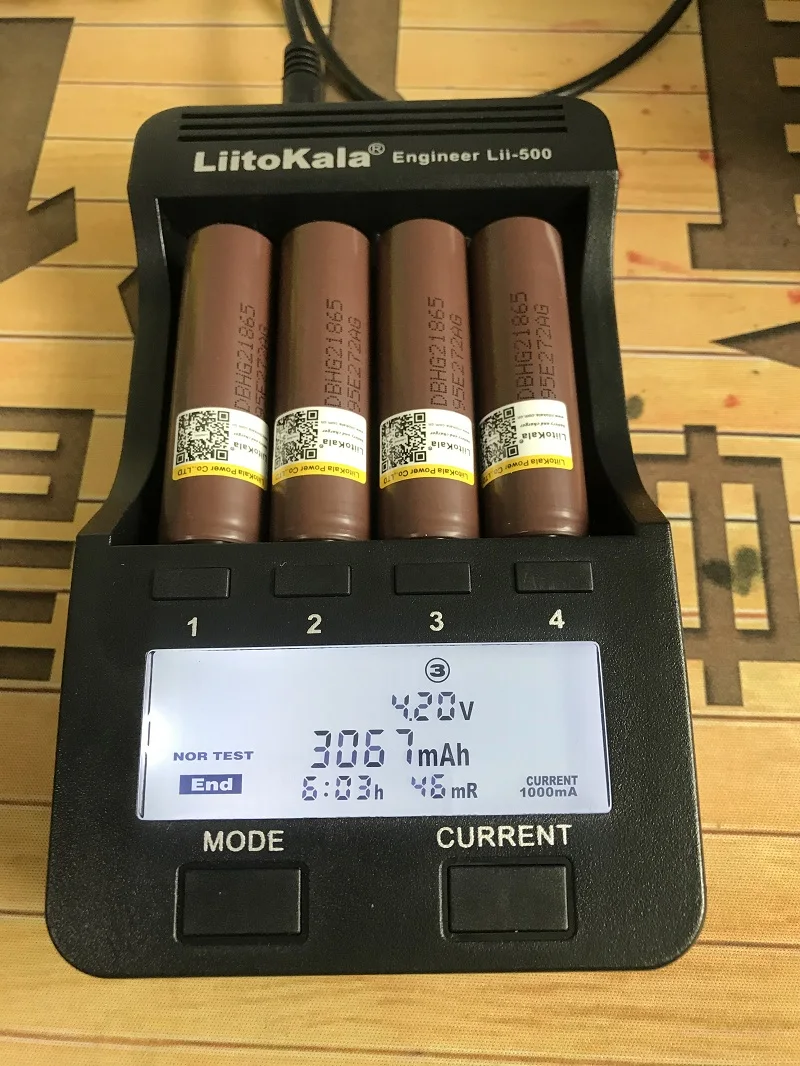 2019 LiitoKala Lii-HG2 18650 18650 3000 mah заряжаемая электронная сигарета батареи питания высокая мощность разряда банк