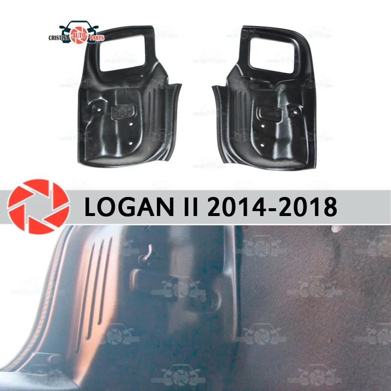 Боковые Крышки в багажнике для Renault Logan 2014-2018, задний светильник, внутренняя пластина, аксессуары для багажника, защита, украшение для стайли... Боковые Крышки в багажнике для Renault Logan 2014-2018, задний светильник, внутренняя пластина, аксессуары для багажника, защита, украшение для стайли...