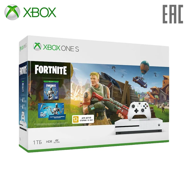 videopristavka microsoft xbox one s 234 00713 fortnite - 1011 6 fortnite