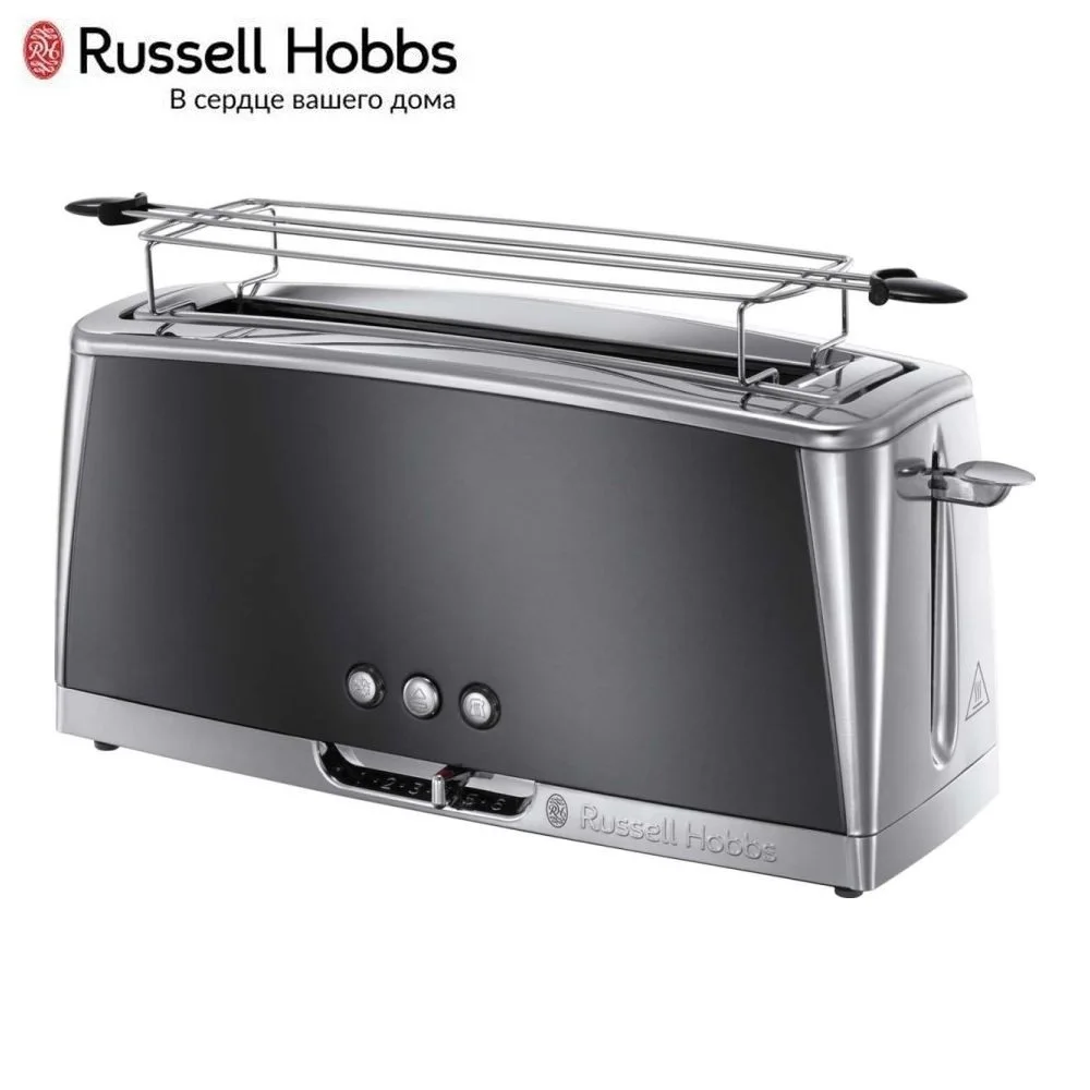 Тостер Russell Hobbs 23251-56 тостер сэндвич бытовые кухонные приборы приготовления жарки хлеба для приготовления тостов хлебопечка гриль