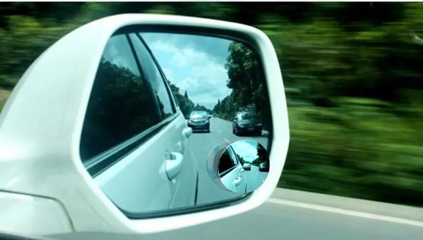 

Auto 360 Wide Angle Round Convex Mirror Car Vehicle Side Blindspot Blind Spot Mirror Wide RearView Mirror Small Round Mirror