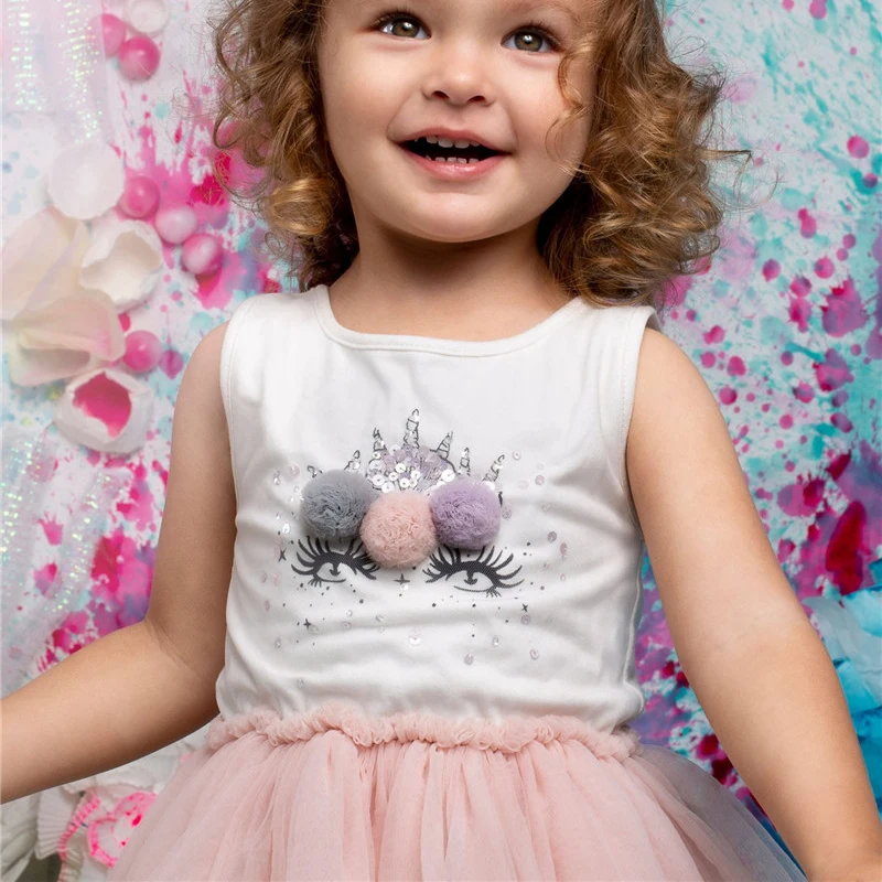 Unicorn Summer Girl Pink Dress -Unicorn Fashion UTB86c6FKSnEXKJk43Ubq6zLppXaF