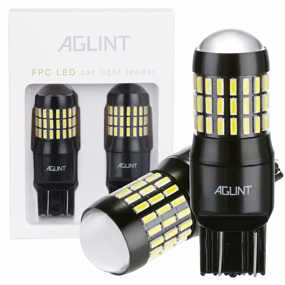 AGLINT 2 шт. T20 7440 7443 Светодиодные Автомобильные лампы W21/5W 4014 SMD 66 LED s автомобильные