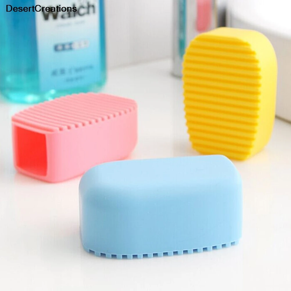 

1Pcs 3 Colors Mini Handheld Silicone Washboard Laundry brush Household Mini Laundry Board