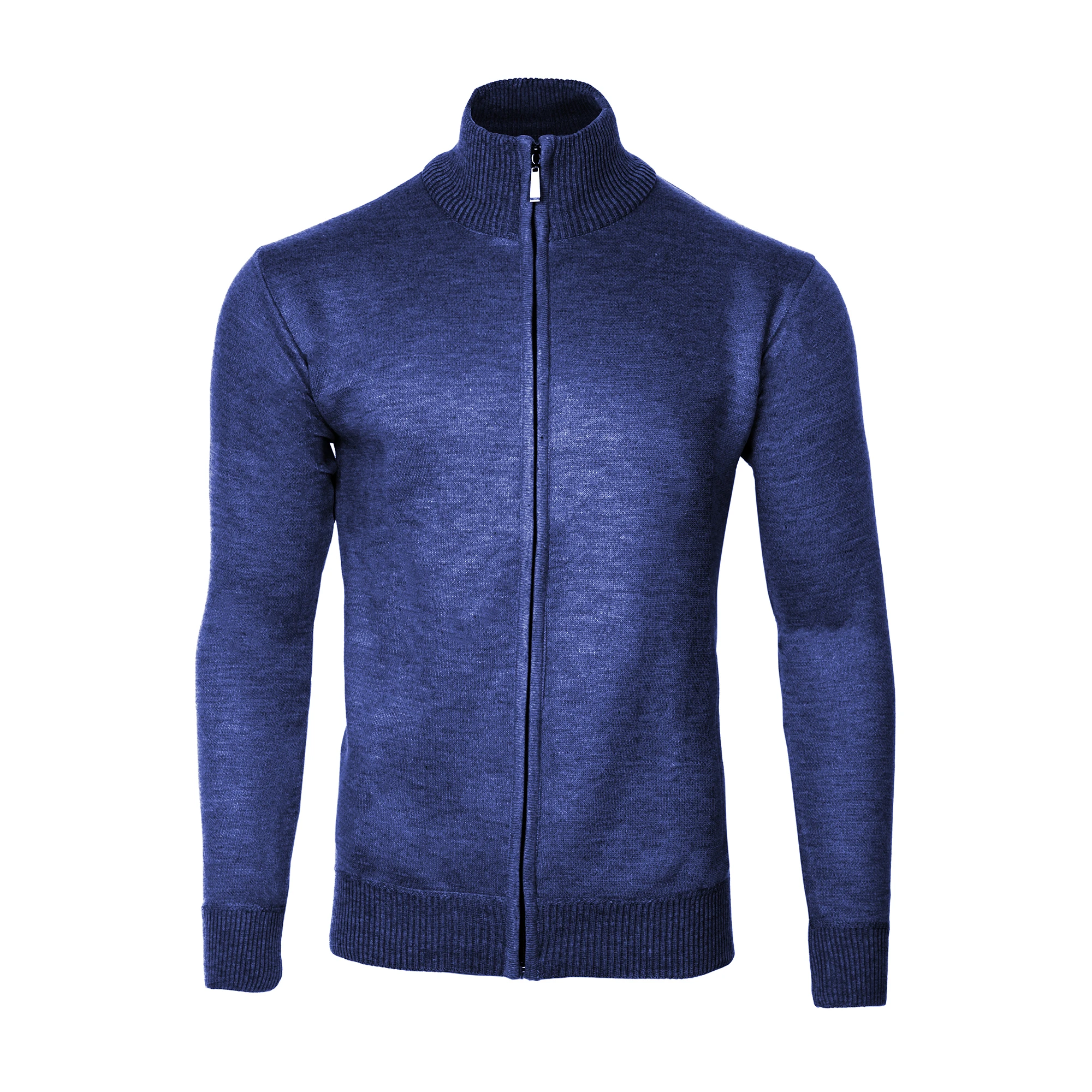 Men's Casual Full Zip Thick Knitted Cardigan Sweaters (4)