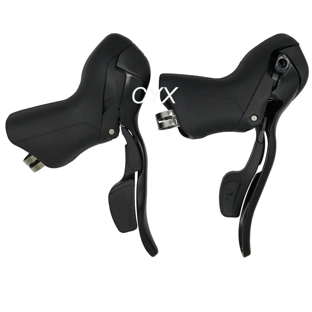 Details about / Derailleur Dual Control Levers Road Shifters Transmissions 7 Speed Black